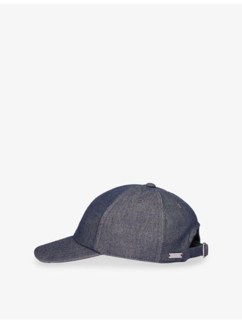 Sandro Logo Denim Baseball Cap
