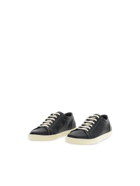 Common Projects contrast-stitch leather sneakers
