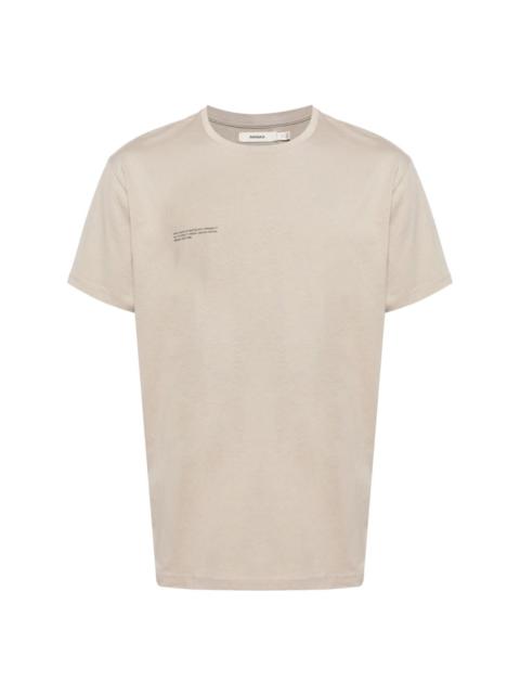PANGAIA logo-print organic-cotton T-shirt