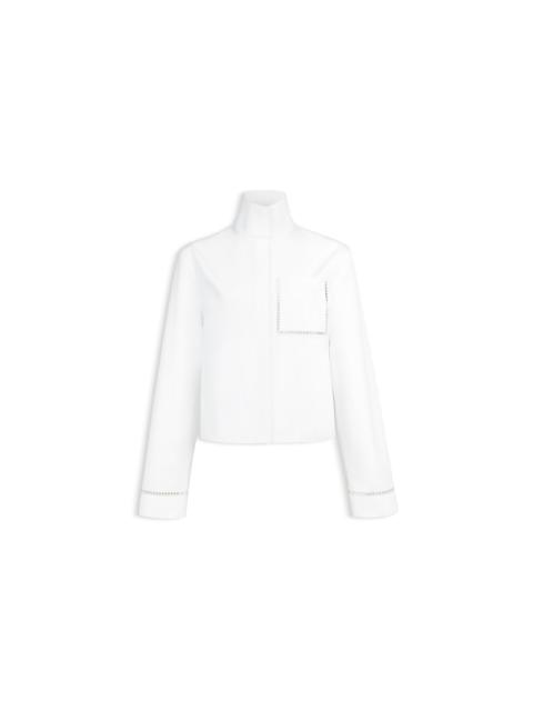 Alaïa POPLIN LADDER STITCH SHIRT