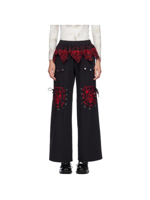 Chopova Lowena Black Lansky Trousers