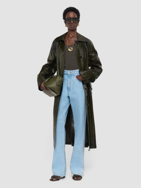 JOSEPH Chams Washed Denim Trousers