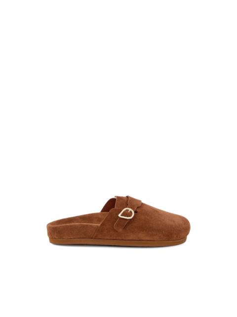 ANCIENT GREEK SANDALS Vasilista buckle-strap mules