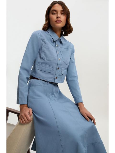 KAREN MILLEN Coloured Denim Jacket