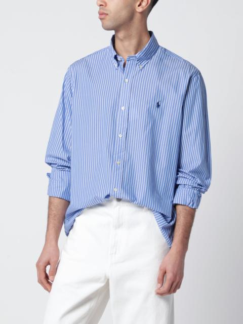 Polo Ralph Lauren White/blue striped Custom-Fit poplin shirt