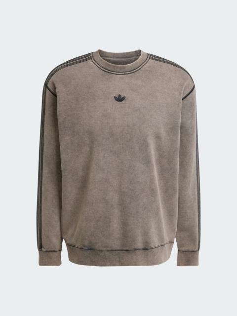 adidas Premium Essentials Retro Washed Crew Sweatshirt