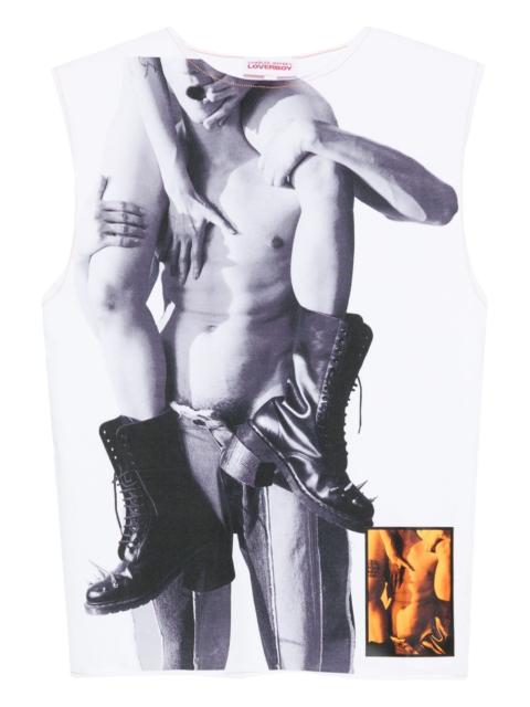 CHARLES JEFFREY LOVERBOY graphic-print tank top