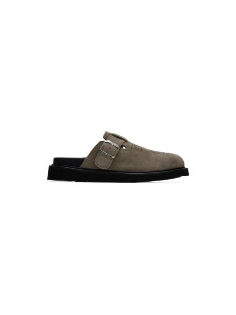 KENZO Beige Kenzo Paris 'KENZO Matto' Clogs