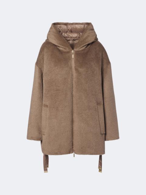 Max Mara The Cube reversible alpaca and wool down jacket