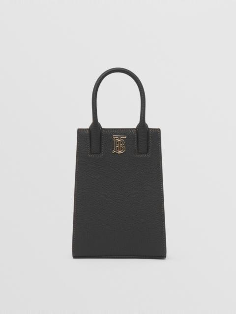 Burberry Micro Grainy Leather Frances Tote