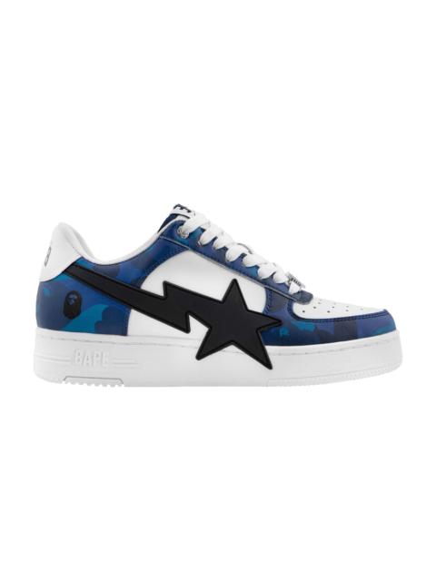 A BATHING APE® A Bathing Ape Bape Sta Low OS #1 Color Camo Blue White