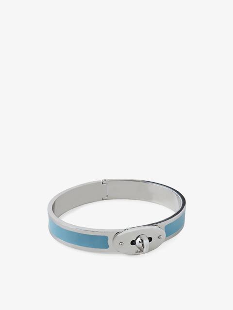 Mulberry Bayswater stainless-steel and enamel bracelet