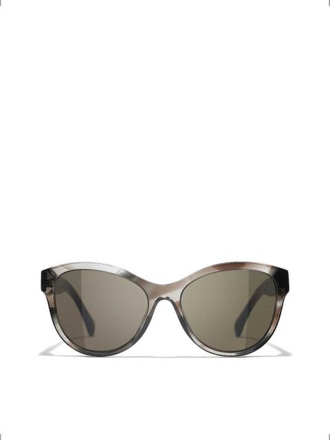 CHANEL CH5458 Pantos round-frame acetate sunglasses