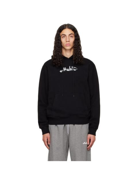 Off-White Black Paint Arrow Hoodie