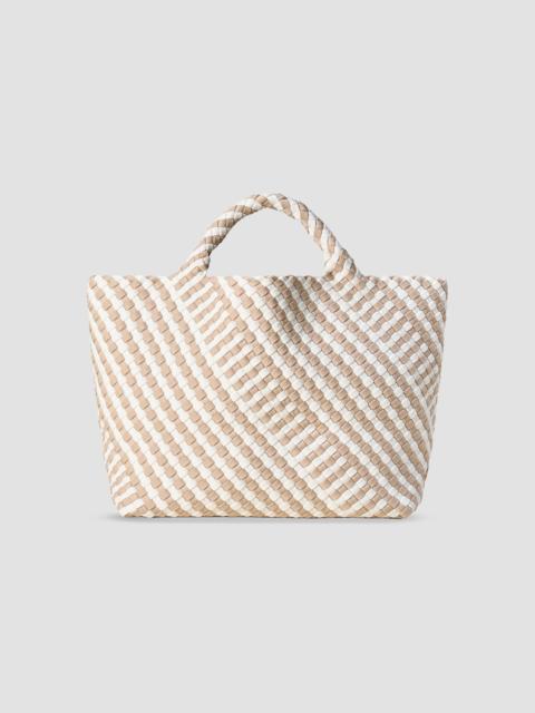 NAGHEDI Women's St. Barths Medium Striped Geo Tote Bag - Mykonos