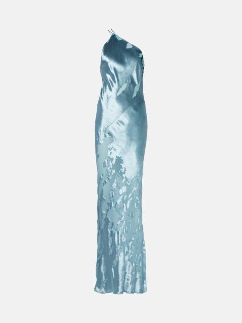 THE SEI Asymmetric velvet gown