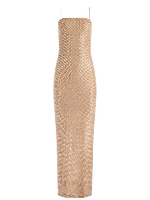 Alice + Olivia FIFI EMBELLISHED MAXI DRESS