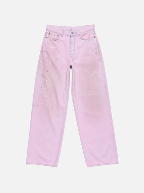 Acne Studios Loose fit jeans - 1981 - Pink