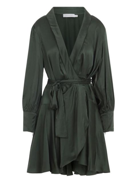 Zimmermann wrap-effect ruffled dress