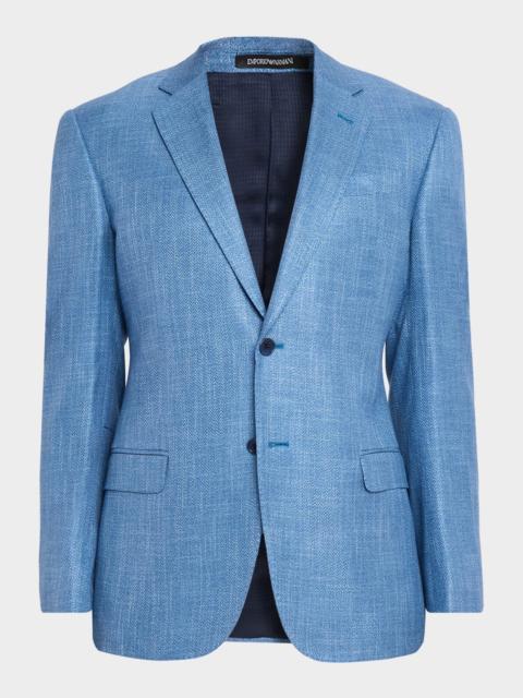 EMPORIO ARMANI Men's Bamboo Viscose G Line Sport Coat