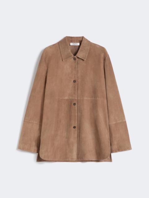 'S Max Mara Suede jacket - BROWN