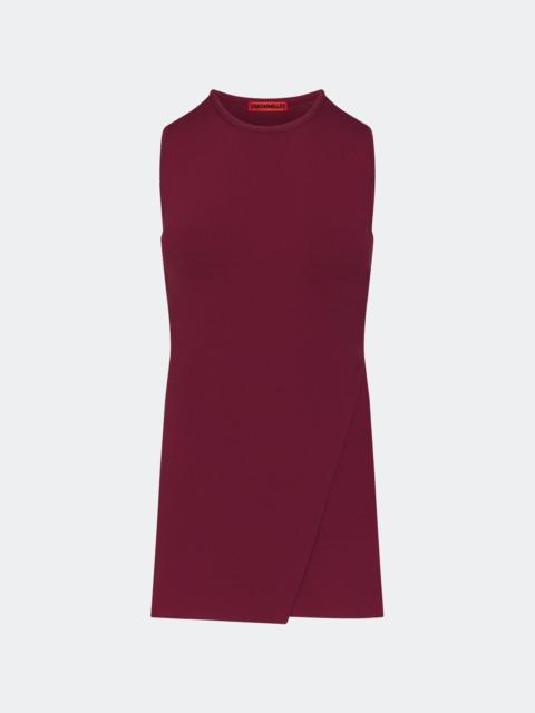 SIMONMILLER Dara Knit Top In Pomegranate