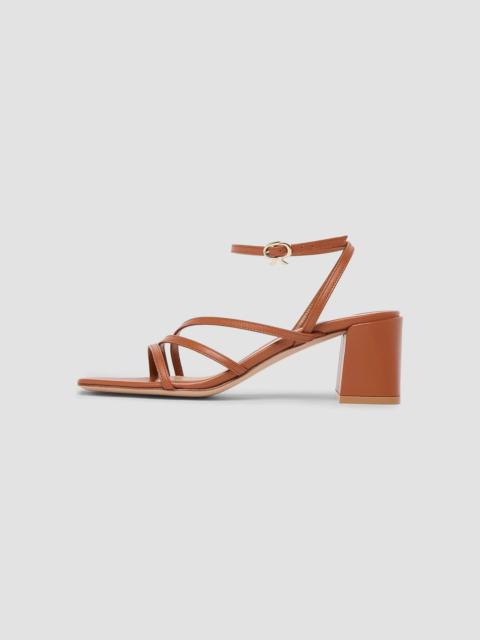 Gianvito Rossi Women's 55MM Leather Sandals - Brown