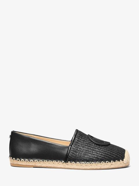 MICHAEL KORS Kenzie Mixed-Media Espadrille