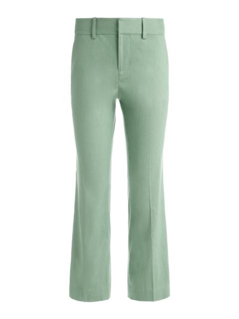 Alice + Olivia JANIS LOW RISE CROPPED FLARE PANT