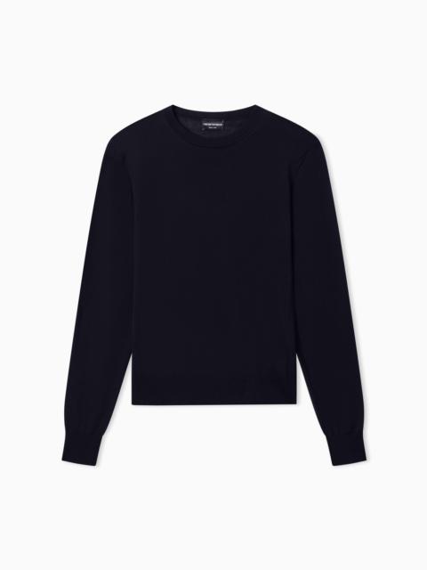 EMPORIO ARMANI PURE VIRGIN WOOL JUMPER