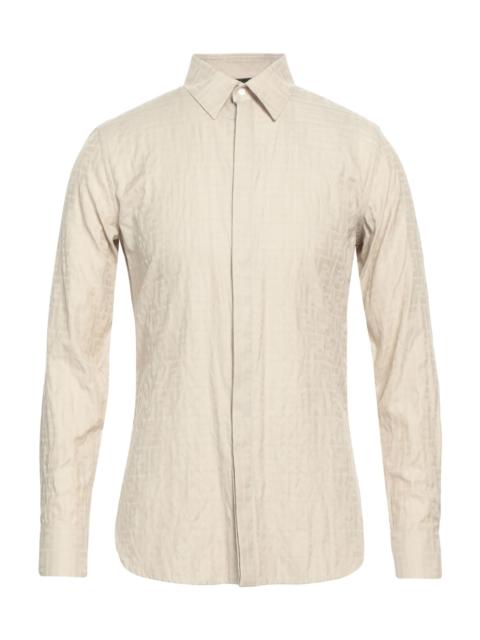 FENDI Beige Men's Patterned Shirt