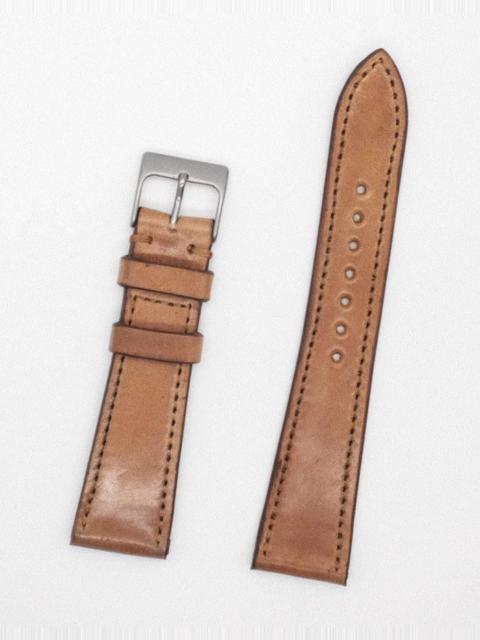 J. PRESS MADE-IN-USA HONEY BROWN SHELL CORDOVAN WATCH STRAP