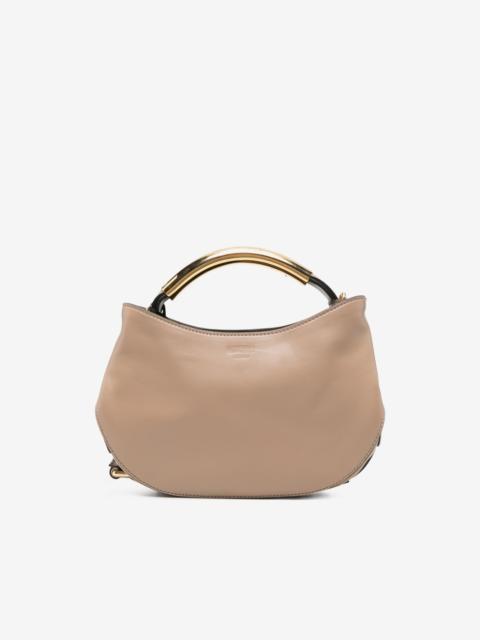 Moschino metal-handle tote bag