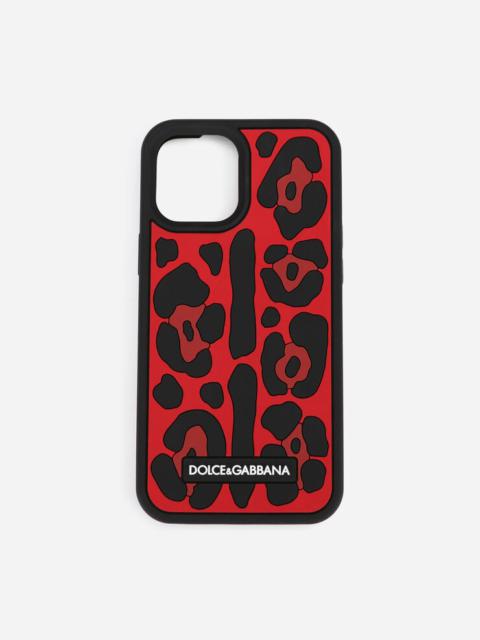 Dolce & Gabbana Leopard-print rubber iPhone 12 Pro Max cover