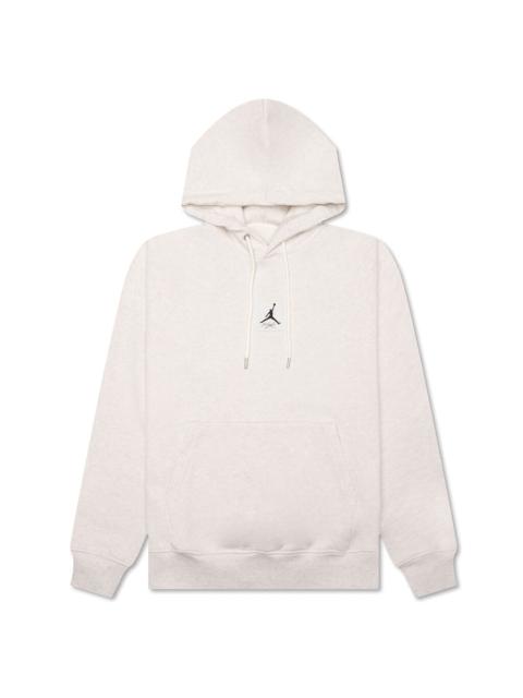 Jordan FLIGHT FLEECE PULLOVER HOODIE - SAIL/HEATHER/SAIL