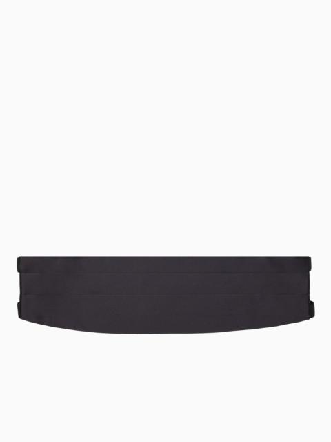 GIORGIO ARMANI Silk tuxedo cummerbund