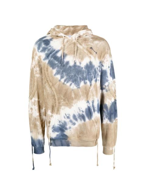 BLUEMARBLE tie-dye print hoodie