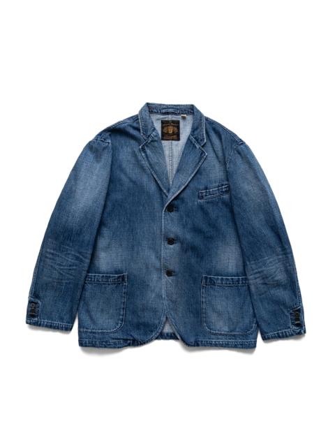 FULLCOUNT (Dartford) 11.5oz Denim Jacket Fullcount x BiG Exclusive - Faded Indigo