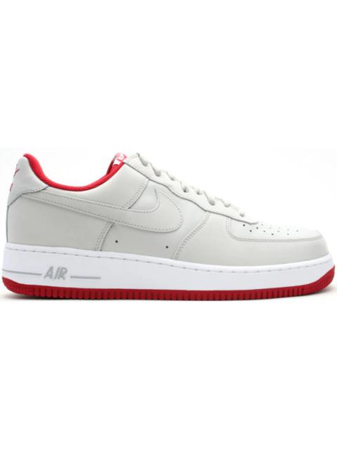 Nike Air Force 1 Low Neutral Grey Varsity Red