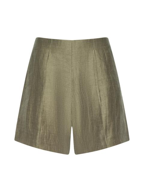 L'AGENCE Hadleigh Linen-Blend Short