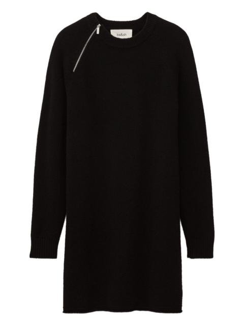 ba&sh Cheima zip detail dress