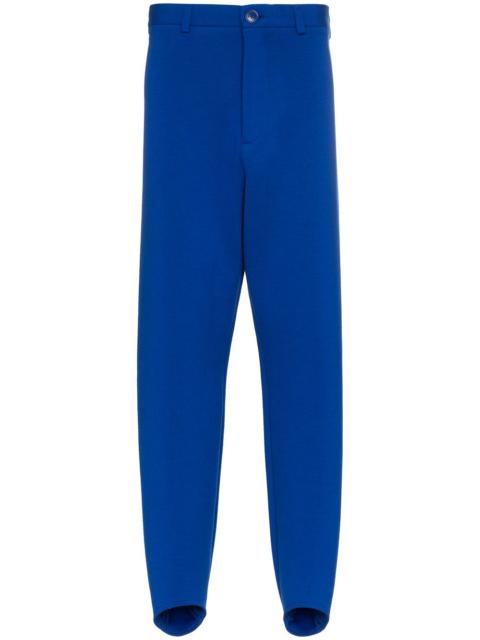 BALENCIAGA Zip Front Stirrup Leg Sweatpants