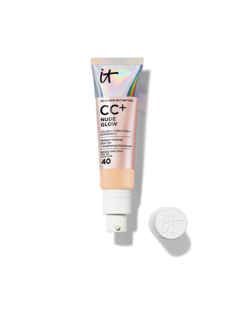 IT Cosmetics CC+ Nude Glow Lightweight Foundation + Glow Serum with SPF 40