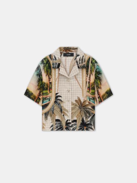AMIRI WOMEN'S PARADISE PRINT SHIRT