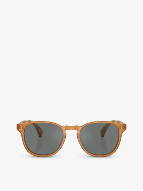 Oliver Peoples OV5298SU Finley rectangular-frame acetate sunglasses