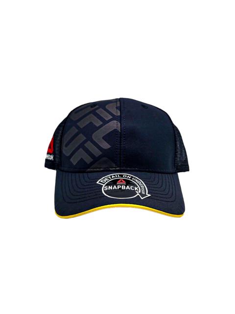 Reebok UFC Meshback Snapback Trucker Hat "Black/Yellow" VR57Z B5Y UUFC