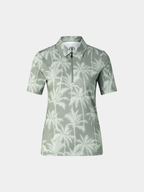 BOGNER Taya functional short-sleeved top in Eucalyptus