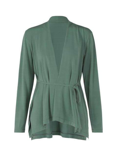 ISSEY MIYAKE DRAPE JERSEY-36 CARDIGAN