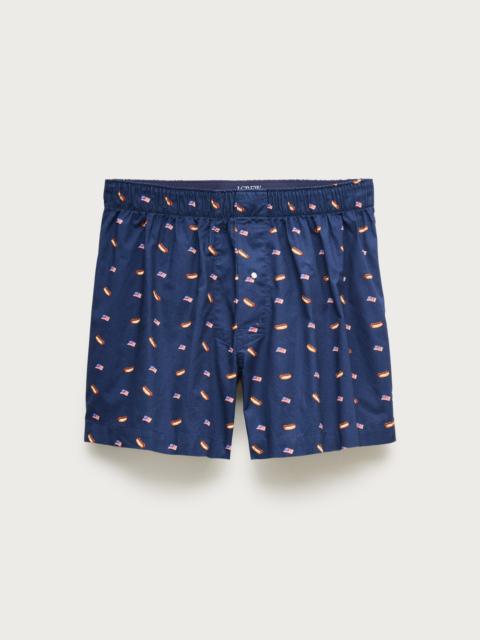 J.CREW Printed boxers in cotton