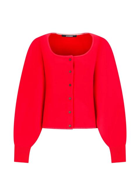 JACQUEMUS Jacquemus LE CARDIGAN TEMPO